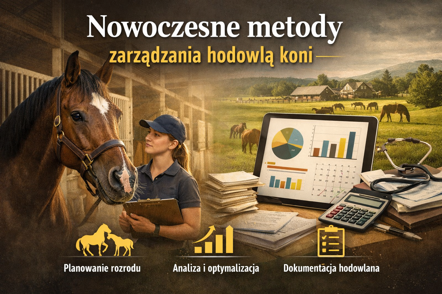 Nowoczesne metody zarządzania hodowlą koni